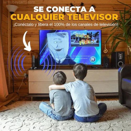 Disfruta de TV gratis con la Antena TDT.